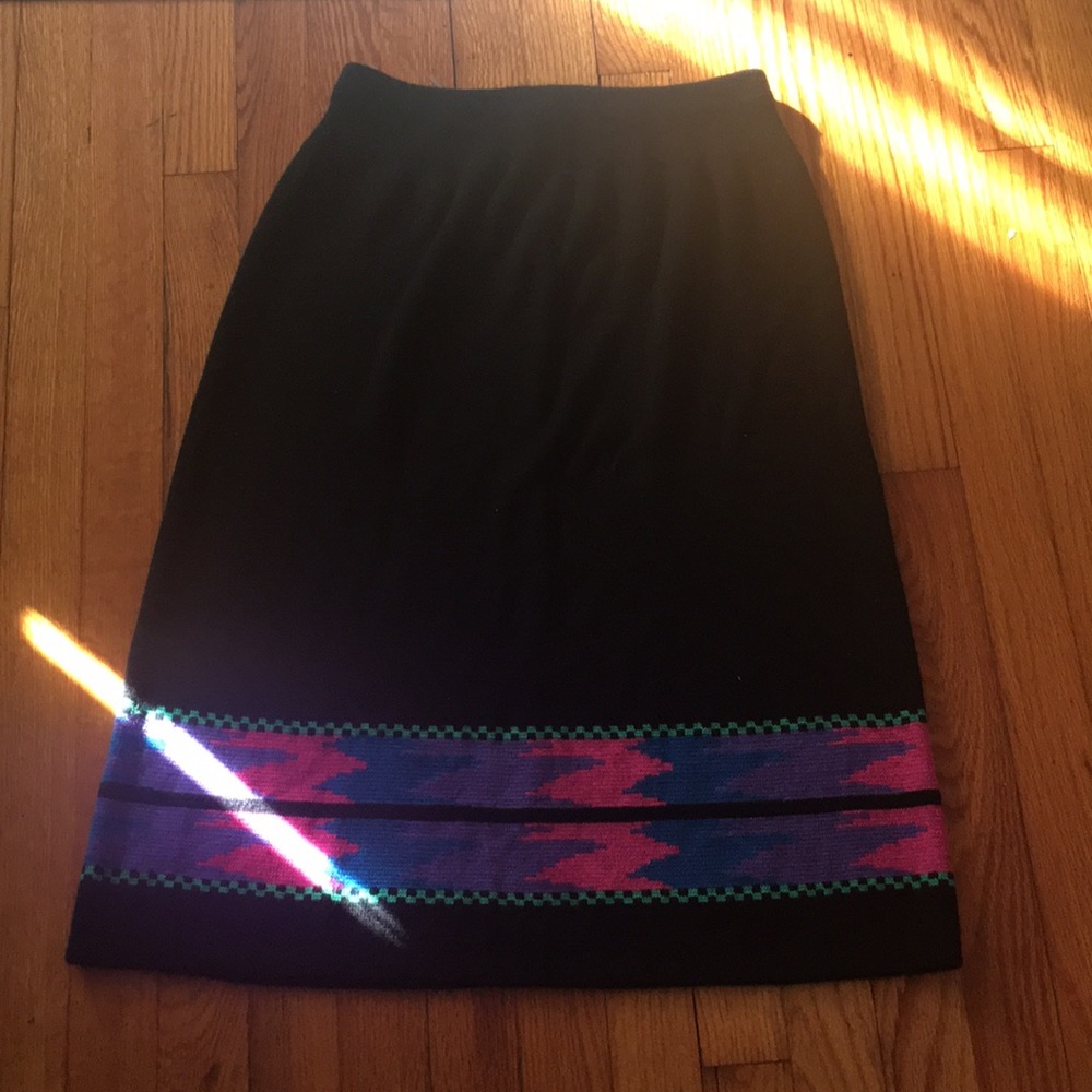 Vintage midi pencil skirt